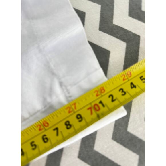 Briggs New York Women’s White Tapered Pants Size 10 – Stretch, Dressy, Cropped - Picture 5 of 5